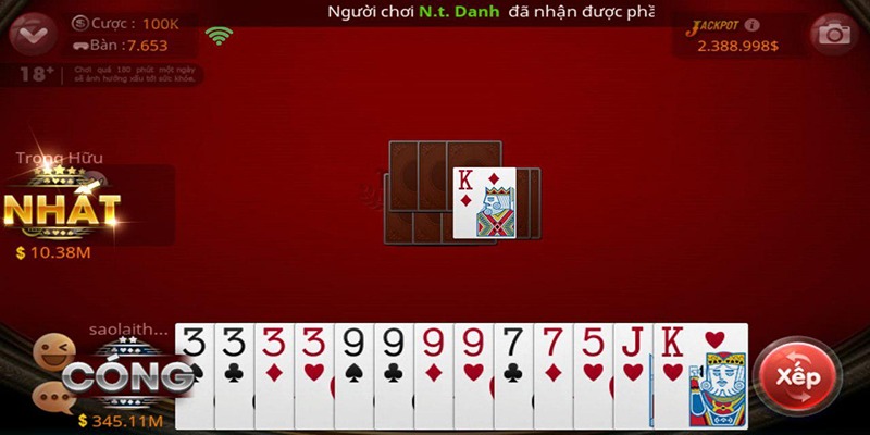 Mẹo chơi tiến lên online 33Win hiệu quả