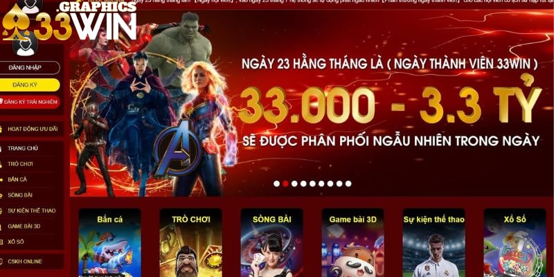 Hành trình phát triển thương hiệu của sân chơi 33Win